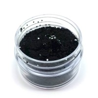 Chunky Glitter Black (BLACK)